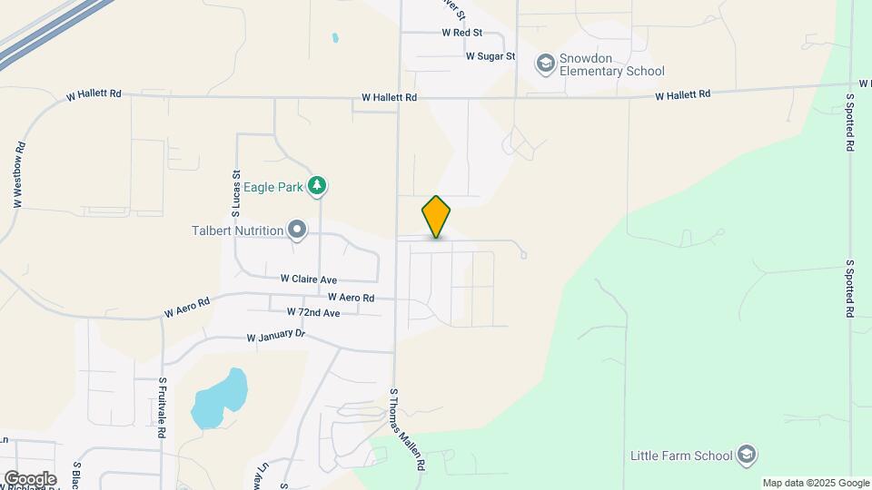 9008 W Caelen Ave Map and Location Details