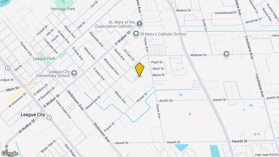 1115 Courtside Dr E Map and Location Details