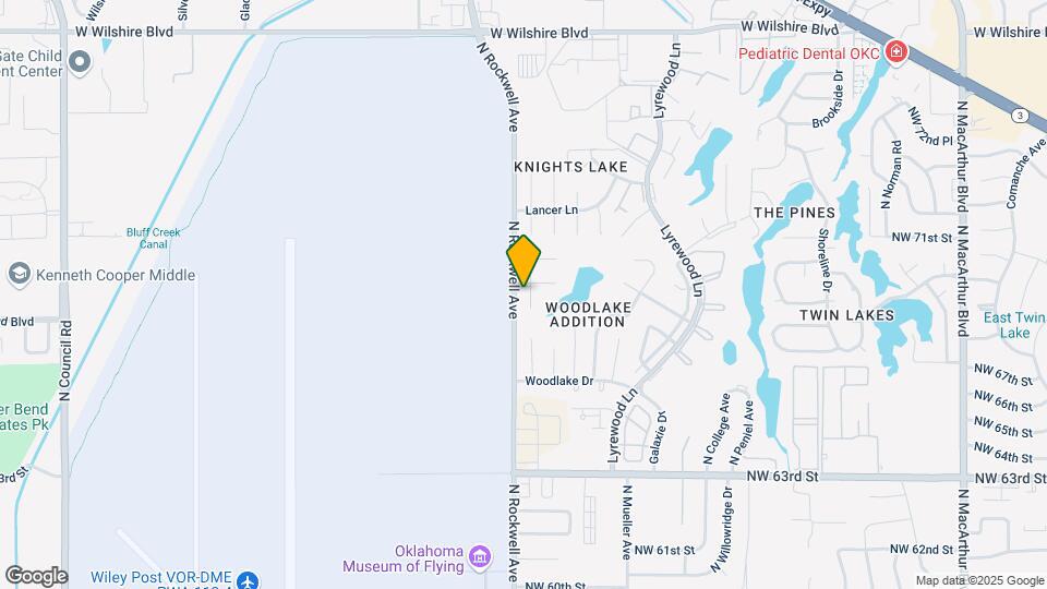 6917 Woodridge Ave Map and Location Details