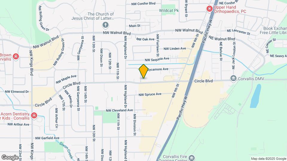 971 NW Circle Blvd Map and Location Details