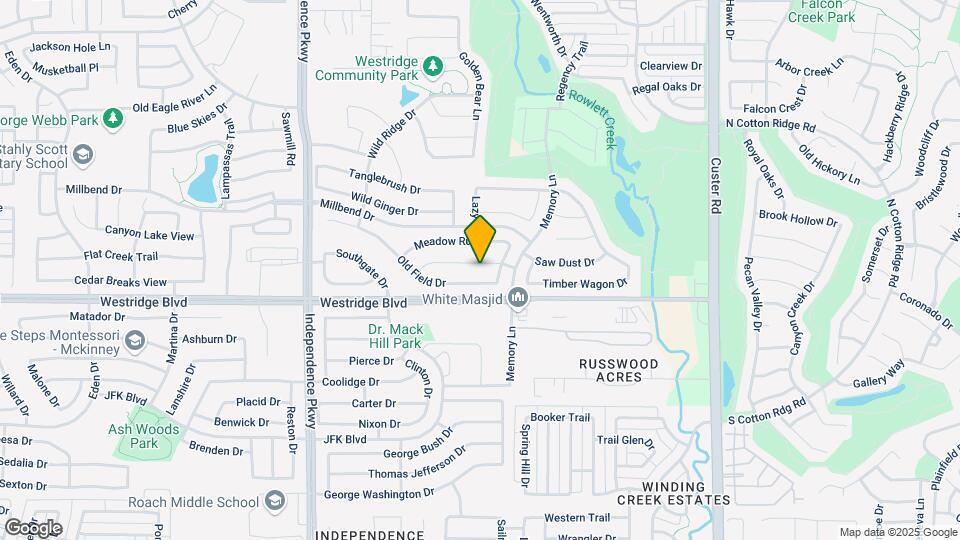 9717 Hedge Bell Dr Map and Location Details
