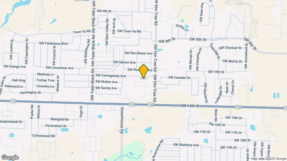 3402 SW Landau Ct Map and Location Details