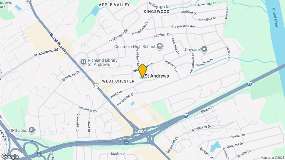 125 St Andrews Pl Dr Mapa y Detalles de la Ubicación