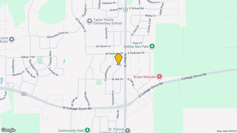 731 Crawford Dr, Unit B Map and Location Details