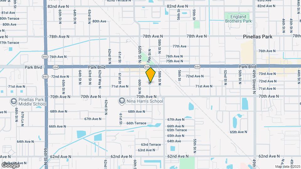 7101 59th St N Map and Location Details