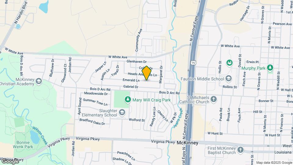2405 Emerald Ln Map and Location Details