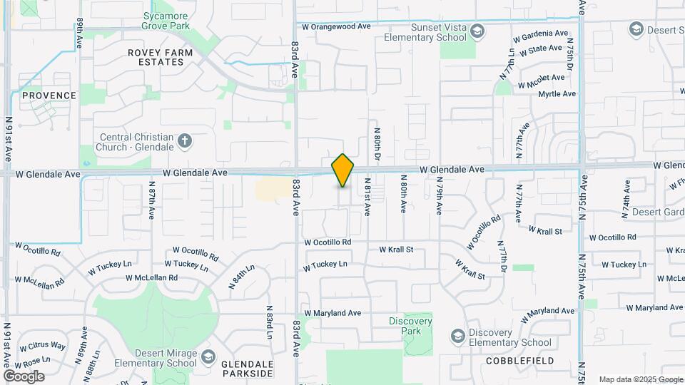 6819 N 81st Ln Map and Location Details