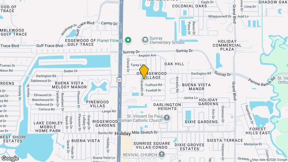4706 Blossom Dr Map and Location Details