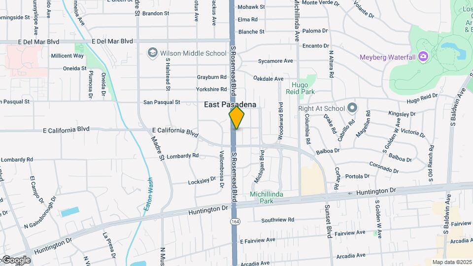 630 S Rosemead Blvd Map and Location Details