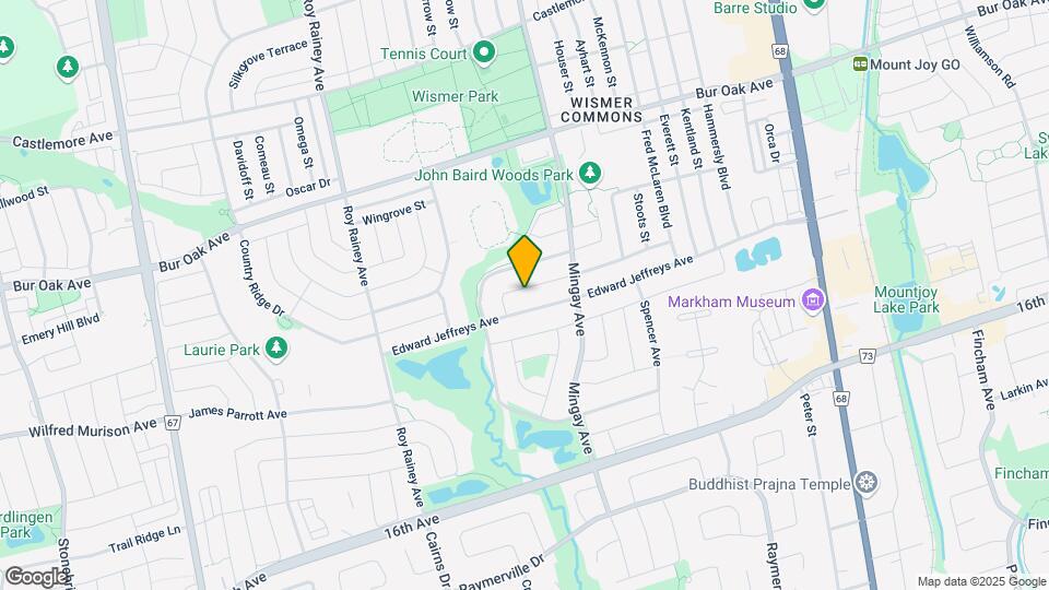 23 Hawksbury Rd Map and Location Details