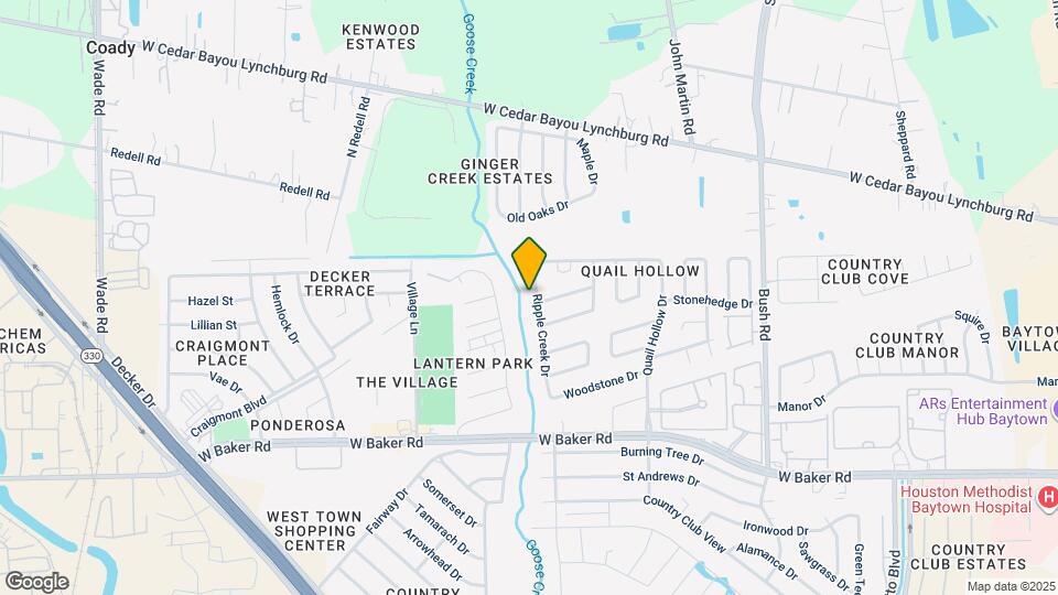 4904 Ripple Creek Dr Map and Location Details