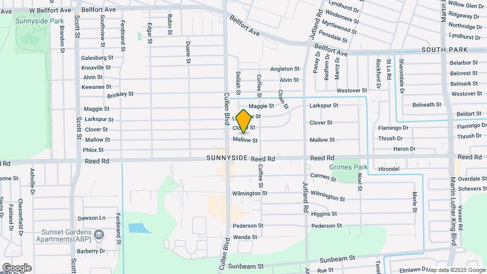 4721 Mallow St Map and Location Details