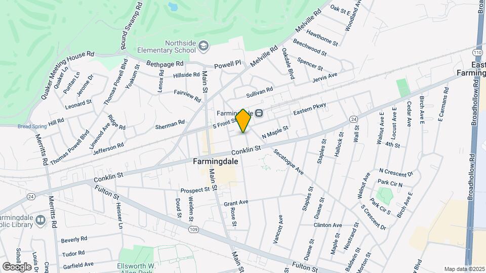 Fairfield Townhouses At Farmingdale Village Map and Location Details