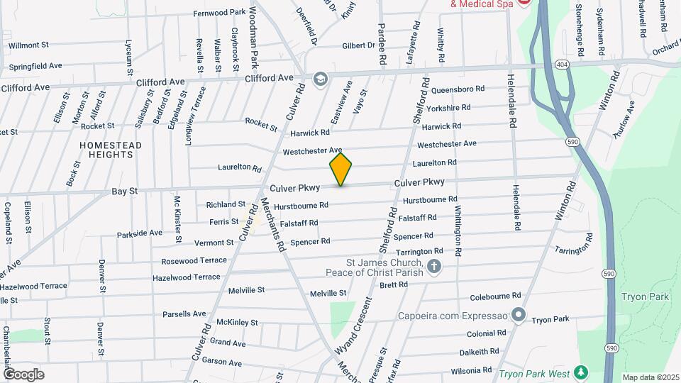 165 Culver Pkwy Map and Location Details