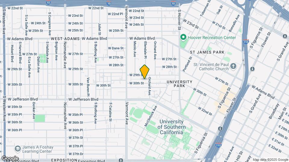 1195 W 30th St Mapa y Detalles de la Ubicación