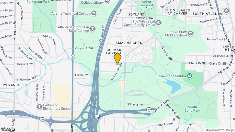 309 Pickfair Way SW Map and Location Details