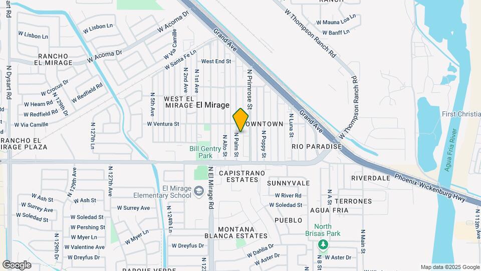 14005 N Palm St-Unit -3 Map and Location Details