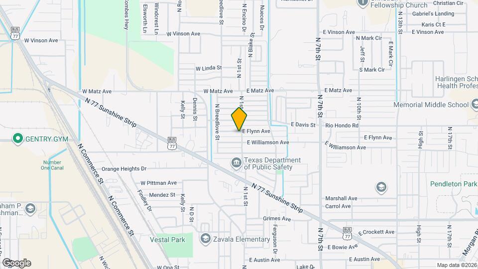 101 W Flynn Ave Map and Location Details