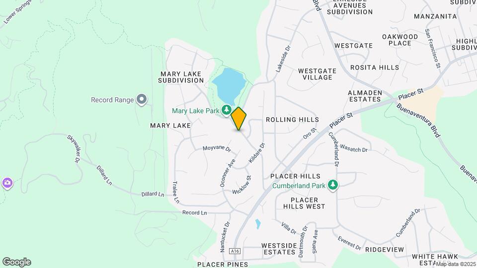 1756 Mary Lake Dr Map and Location Details