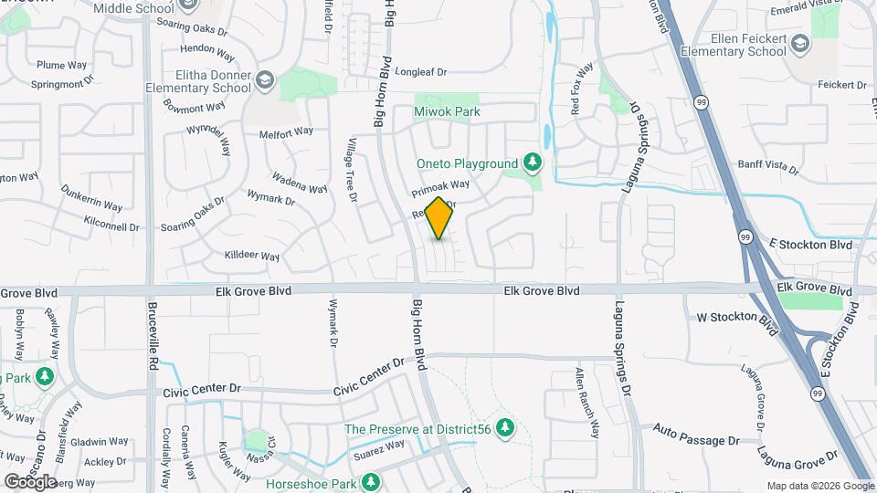 9558 Dominion Wood Ln Map and Location Details
