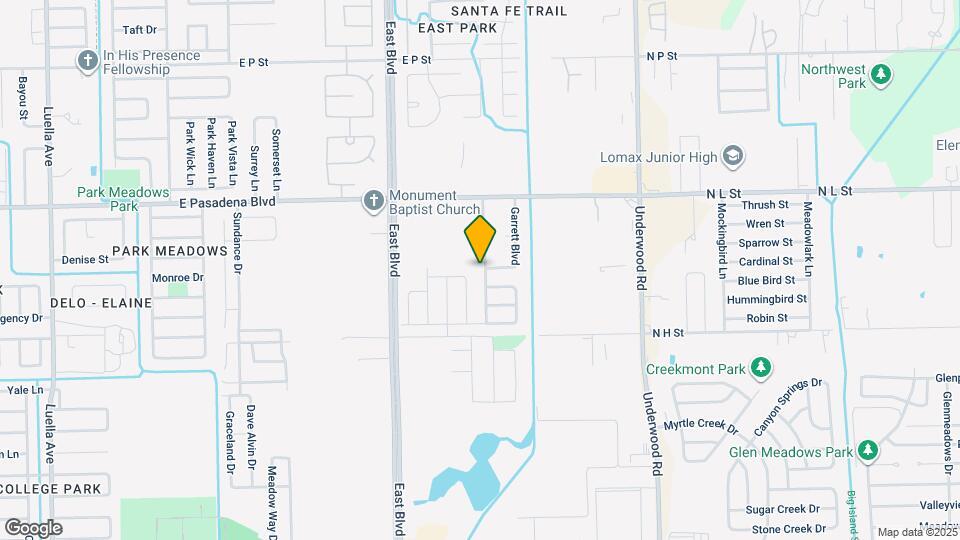 3813 Clover Ln Map and Location Details