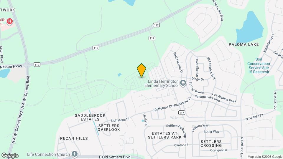 2519 Rose Archer Ln Map and Location Details