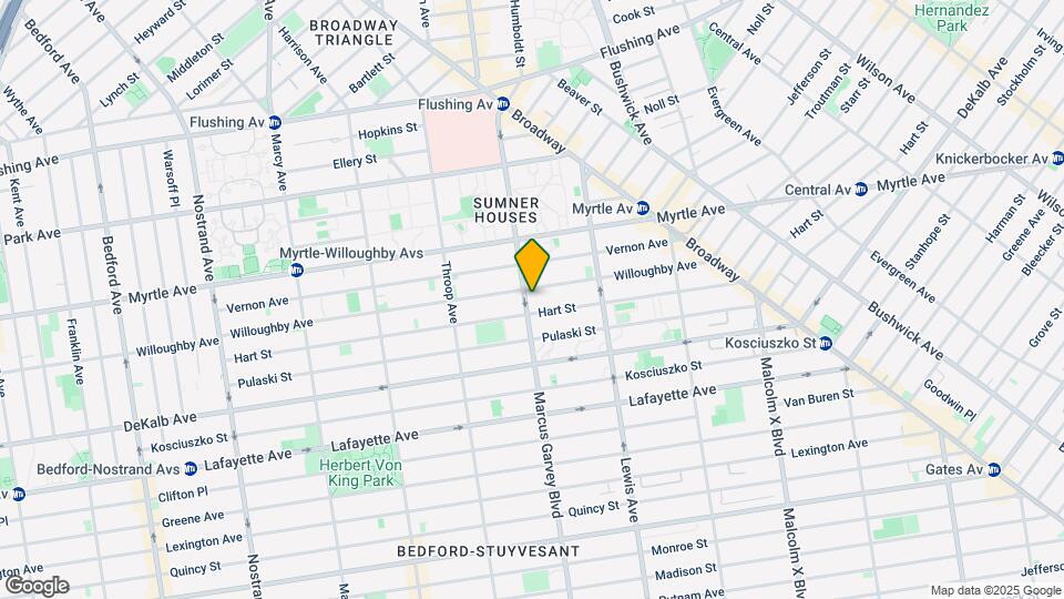 119A Marcus Garvey Blvd Map and Location Details