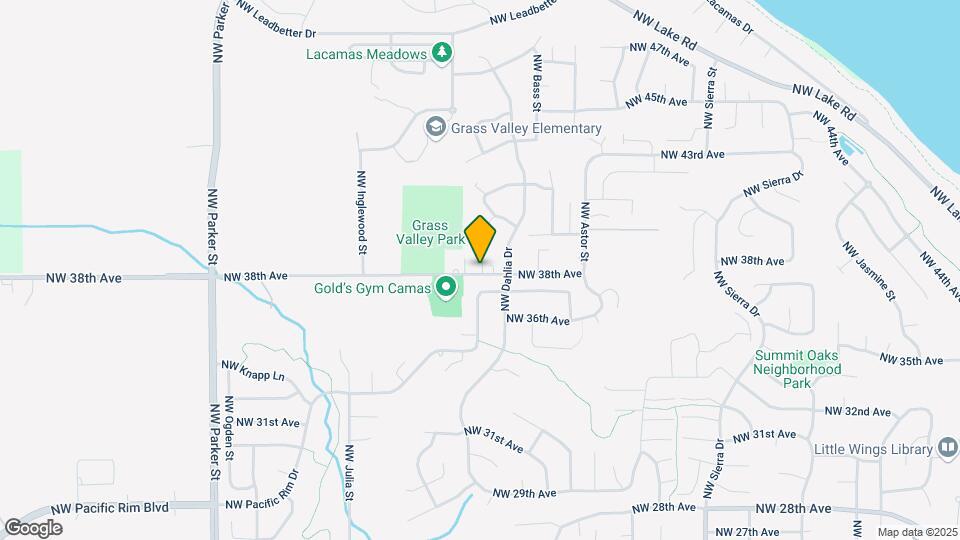 3807 NW Fletcher Ct Map and Location Details