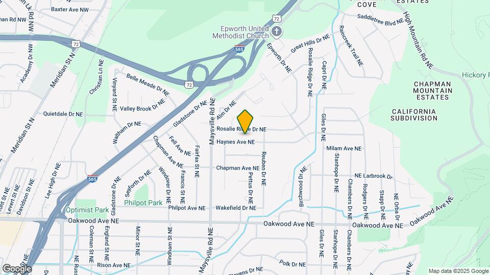 1717 Haynes Ave NE Map and Location Details