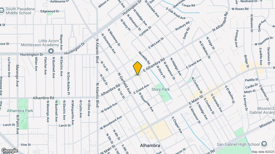 116 E Alhambra Rd Map and Location Details