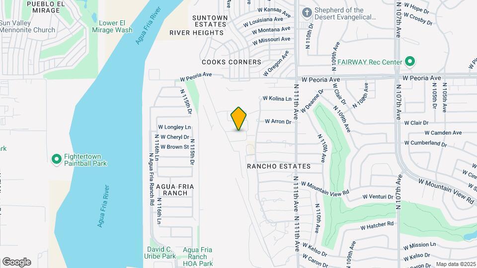 11497 W Camden Dr Map and Location Details