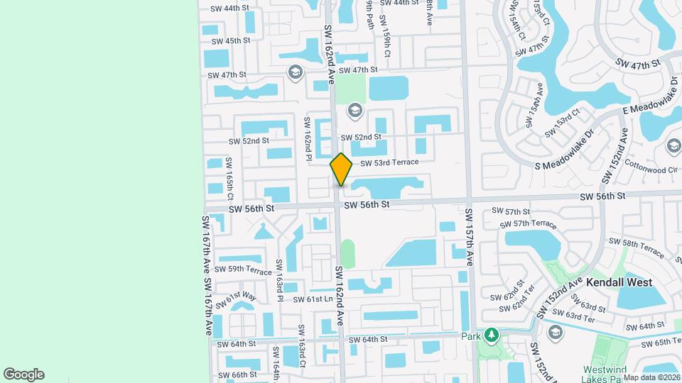 5510 SW 161st Pl Map and Location Details