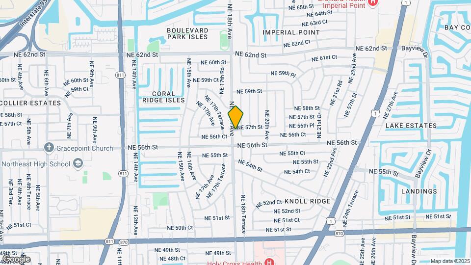 5630 NE 18th Ave Mapa y Detalles de la Ubicación