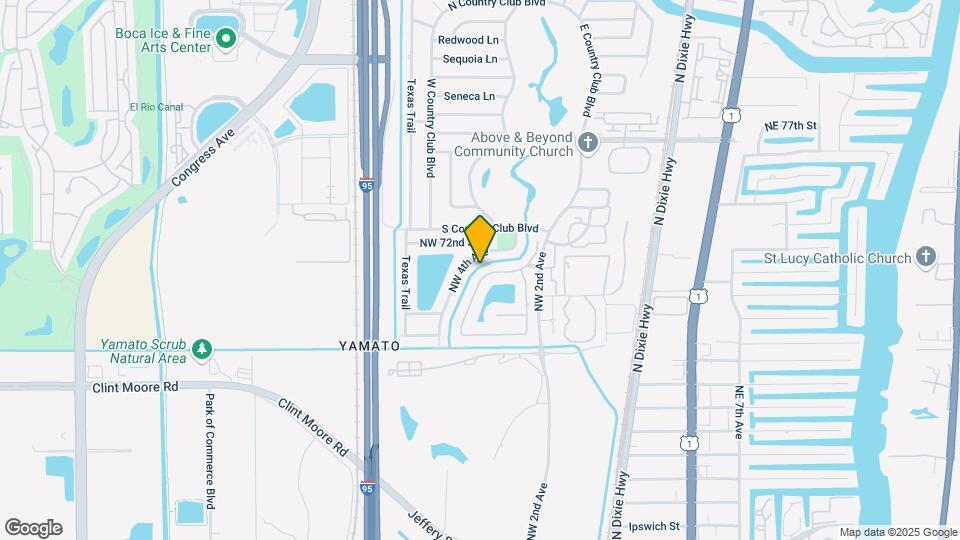 7045 NW 3rd Ave Map and Location Details