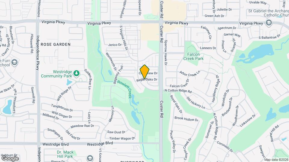 9205 Regal Oaks Dr Map and Location Details