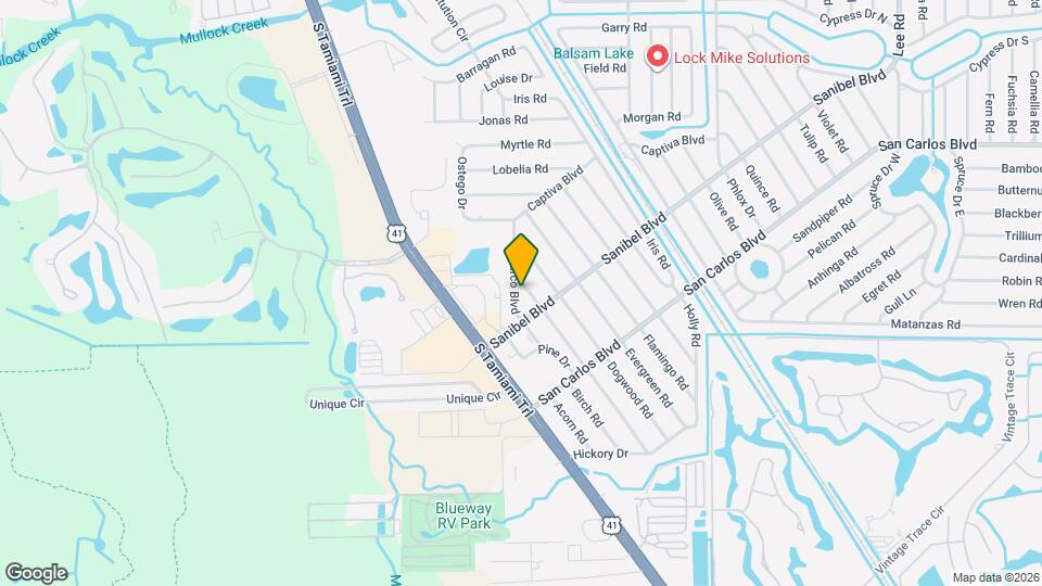 18597 Marco Blvd Mapa y Detalles de la Ubicación