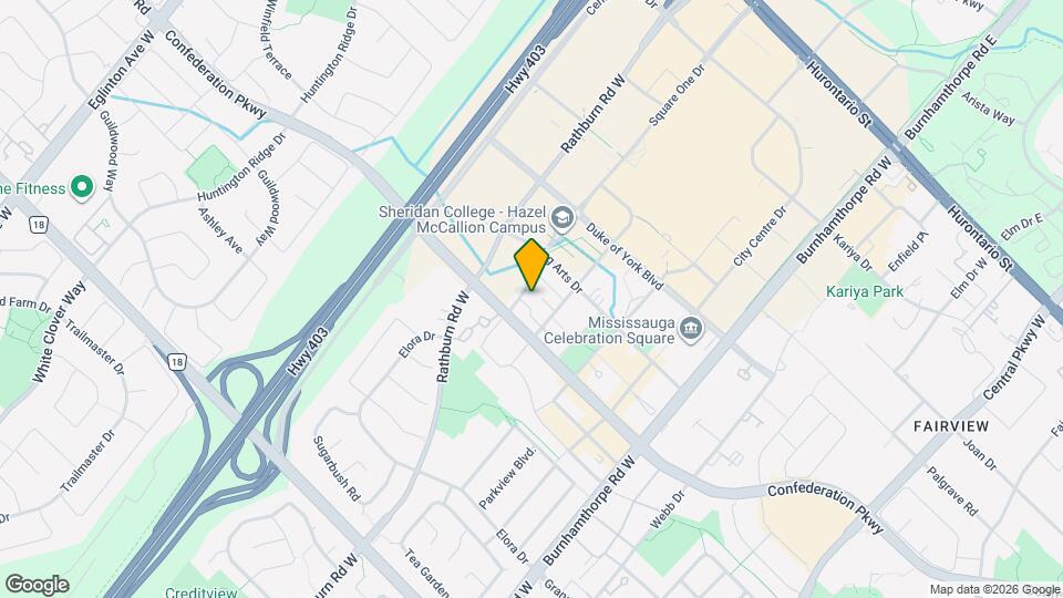 383 Prince of Wales Dr Map and Location Details