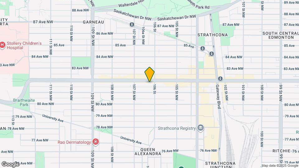 Southpark on Whyte Map and Location Details