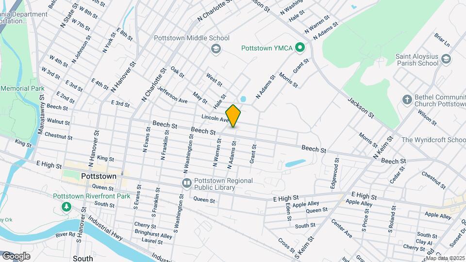 629 Beech St Mapa y Detalles de la Ubicación