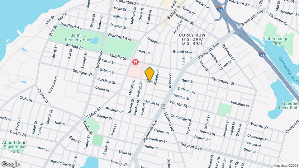457 Osborn St-Unit -1 Map and Location Details