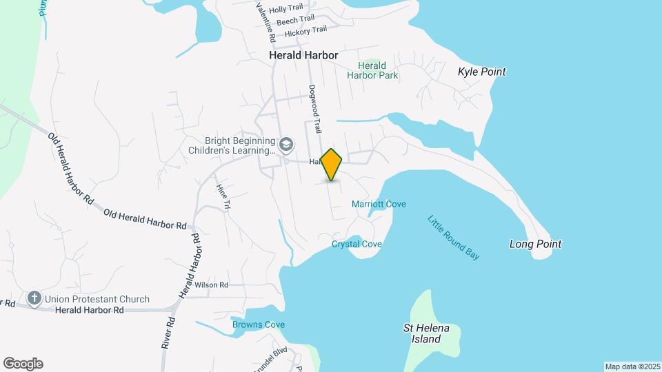 915 N Forest Trail Map and Location Details