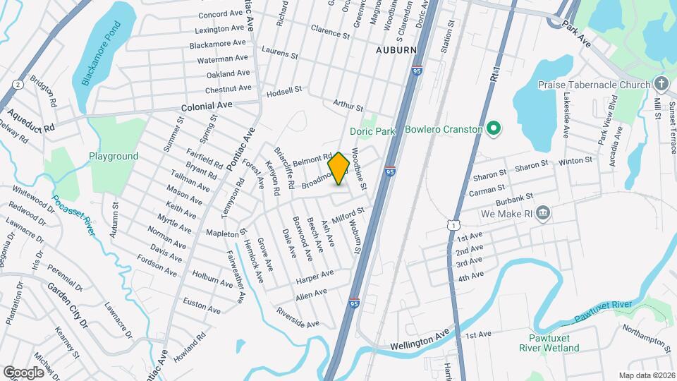 236 Mapleton St Map and Location Details