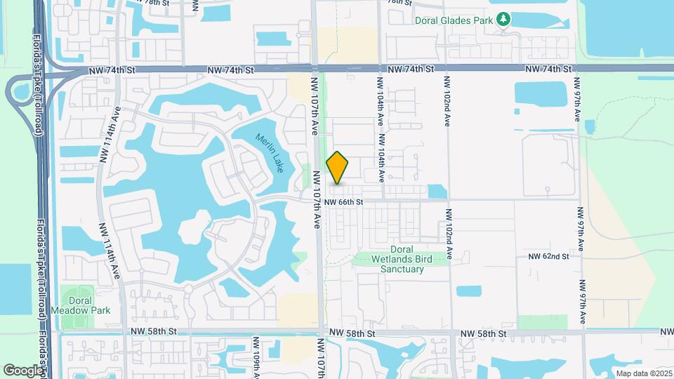 6641 NW 105th Pl Mapa y Detalles de la Ubicación
