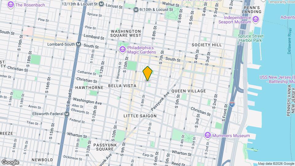 763 S 8th St Map and Location Details