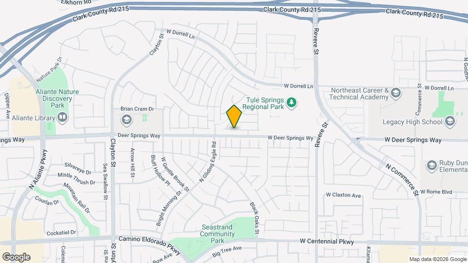1317 Crimson Sunbird Ave Map and Location Details