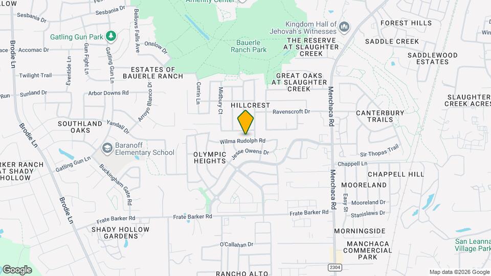 2210 Wilma Rudolph Rd Map and Location Details