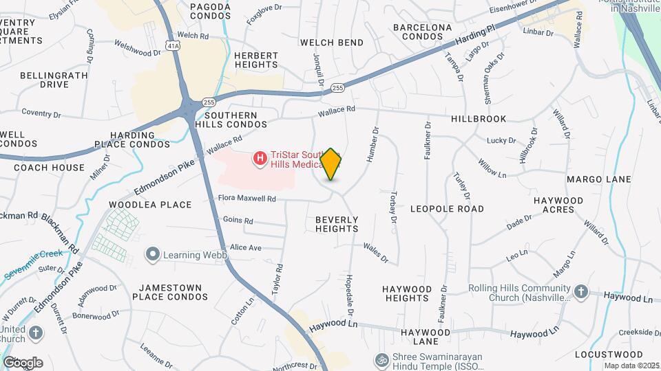 4834 Hopedale Dr Map and Location Details