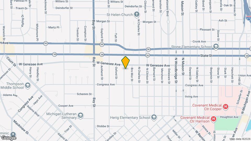 1918 N Carolina St Map and Location Details