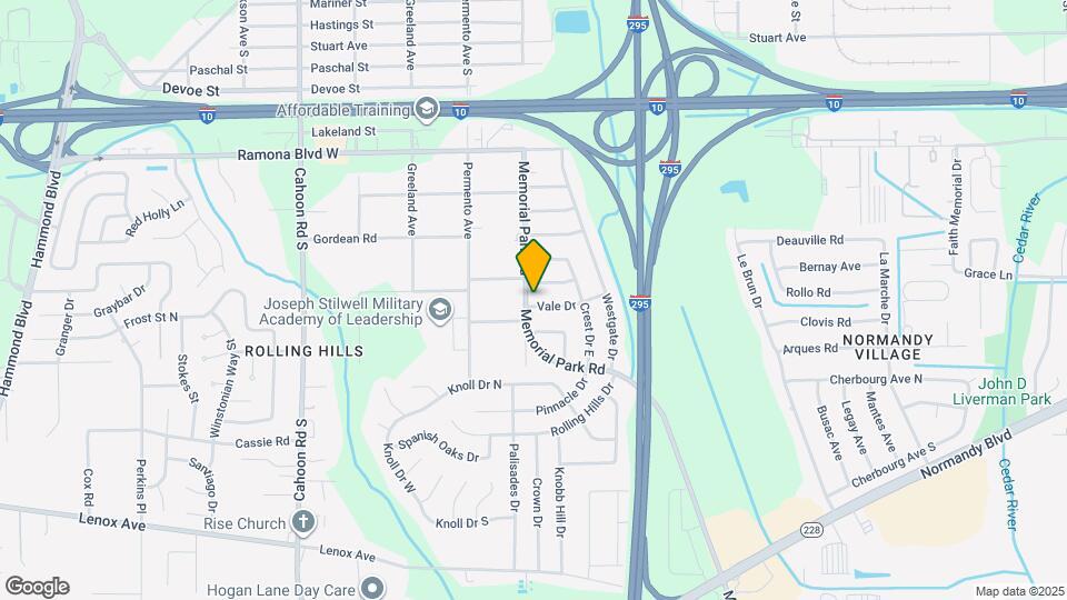 7671 Vale Dr Map and Location Details