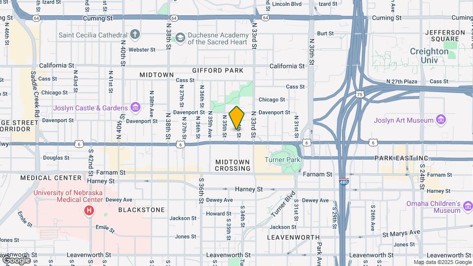118 N 34th St Map and Location Details